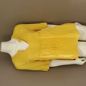 Beautiful yellow old navy Tunic Top